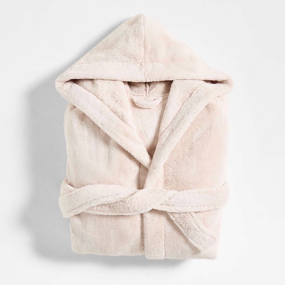 Crate&Barrel Cream Robe - Picture 3 of 9